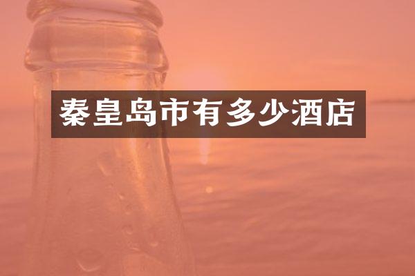 秦皇岛市有多少酒店