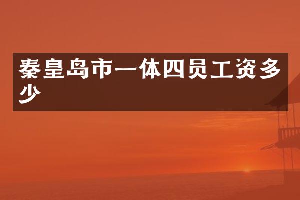 秦皇岛市一体四员工资多少
