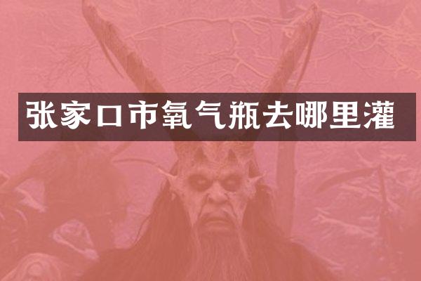 张家口市氧气瓶去哪里灌