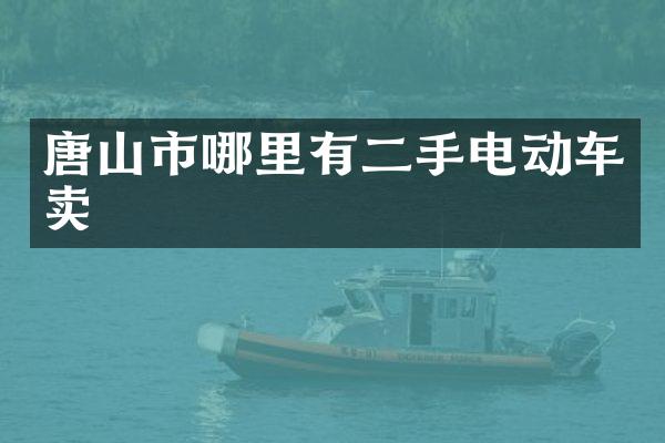 唐山市哪里有二手电动车卖