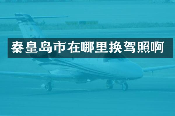 秦皇岛市在哪里换驾照啊