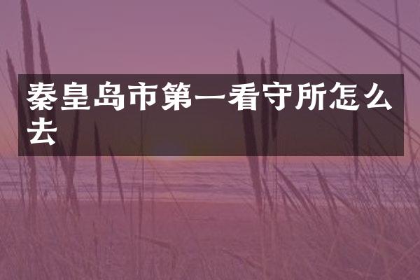 秦皇岛市第一看守所怎么去