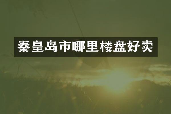 秦皇岛市哪里楼盘好卖