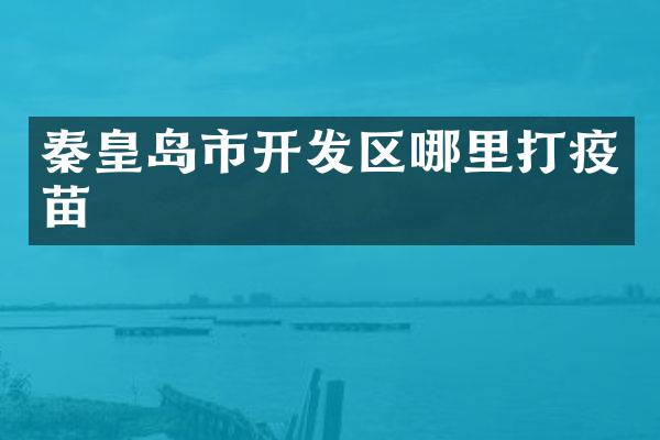 秦皇岛市开发区哪里打疫苗