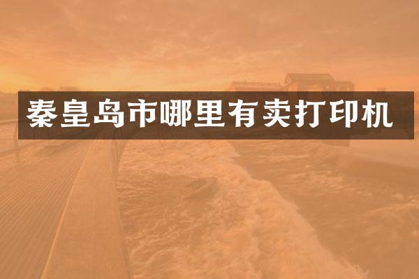 秦皇岛市哪里有卖打印机
