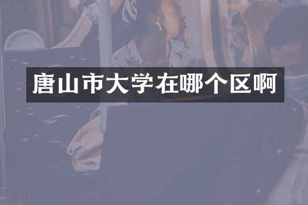 唐山市大学在哪个区啊