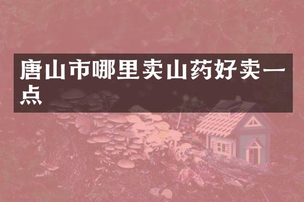 唐山市哪里卖山药好卖一点
