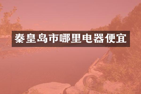 秦皇岛市哪里电器便宜