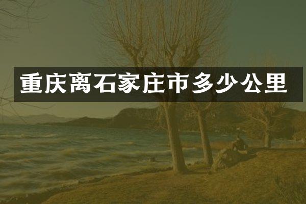 重庆离石家庄市多少公里