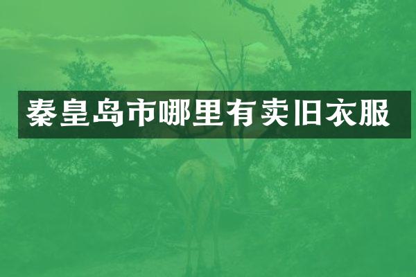 秦皇岛市哪里有卖旧衣服