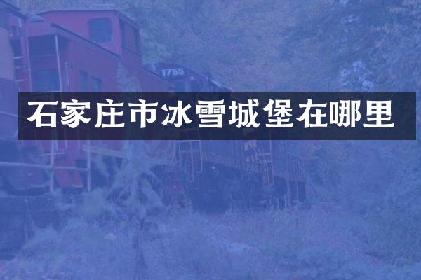 石家庄市冰雪城堡在哪里