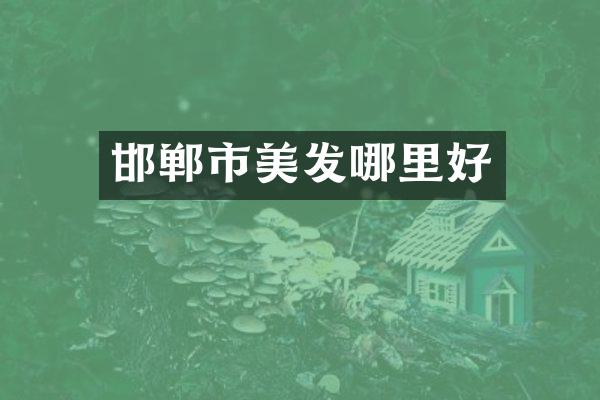 邯郸市美发哪里好