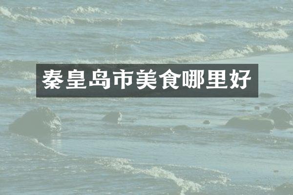秦皇岛市美食哪里好