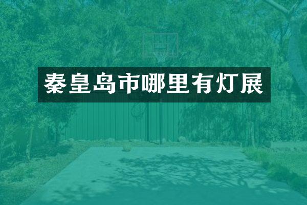秦皇岛市哪里有灯展
