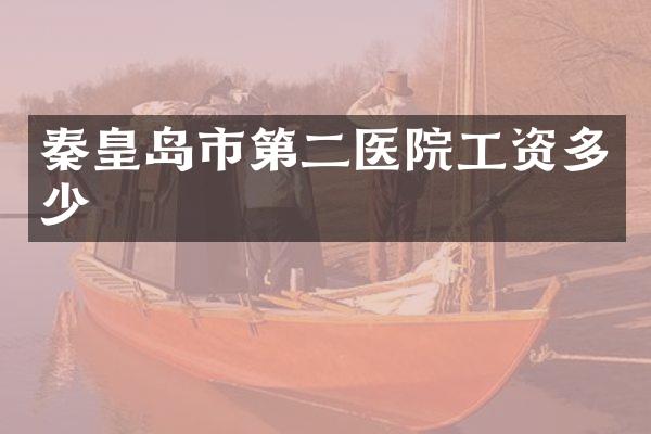 秦皇岛市第二医院工资多少