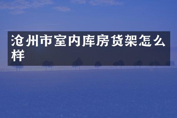 沧州市室内库房货架怎么样