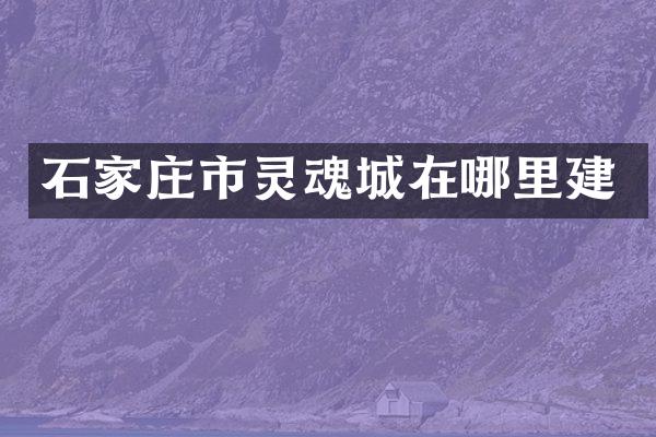 石家庄市灵魂城在哪里建