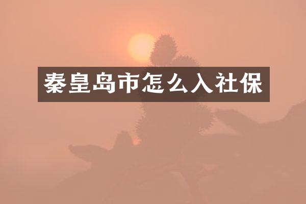 秦皇岛市怎么入社保
