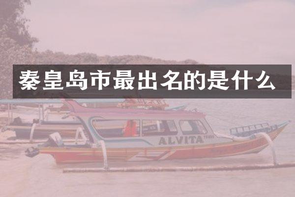 秦皇岛市最出名的是什么