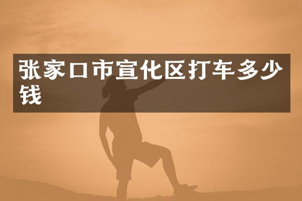 张家口市宣化区打车多少钱