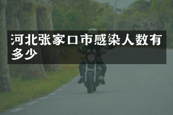 河北张家口市感染人数有多少