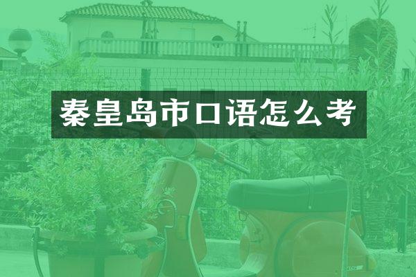秦皇岛市口语怎么考