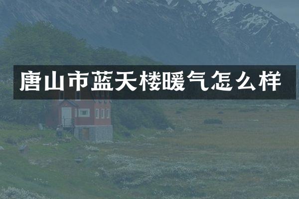 唐山市蓝天楼暖气怎么样