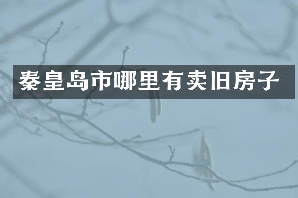 秦皇岛市哪里有卖旧房子