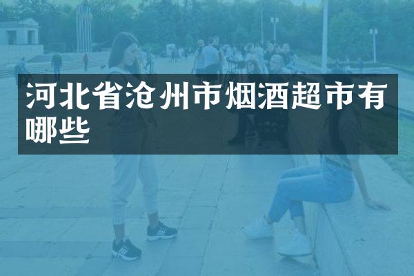 河北省沧州市烟酒超市有哪些