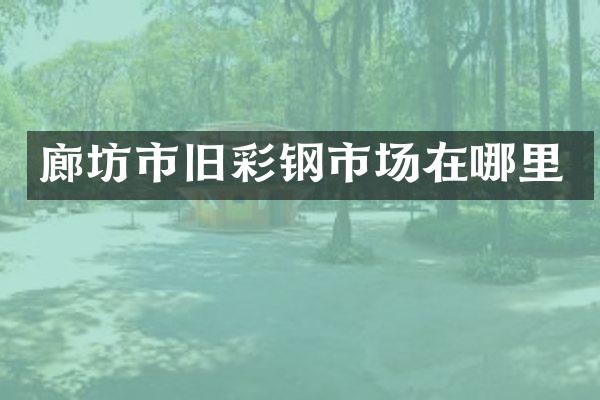 廊坊市旧彩钢市场在哪里
