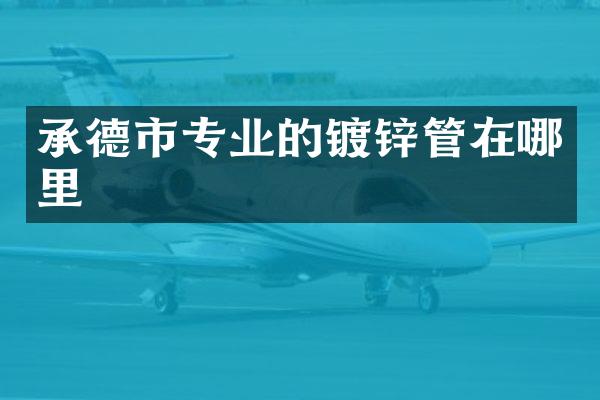 承德市专业的镀锌管在哪里