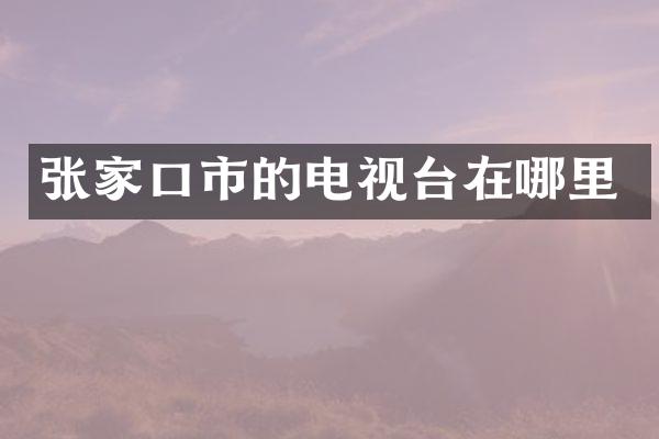 张家口市的电视台在哪里