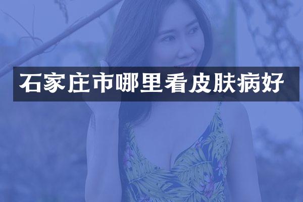 石家庄市哪里看皮肤病好