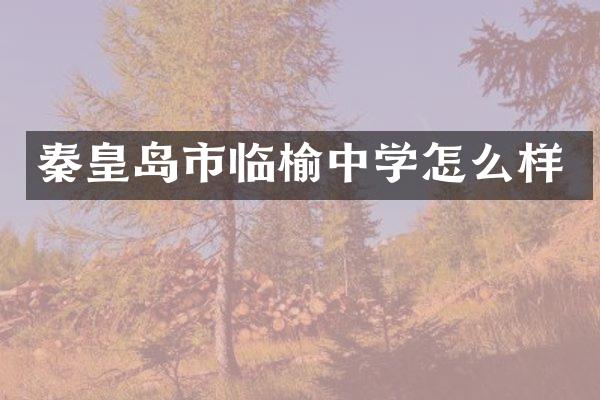 秦皇岛市临榆中学怎么样
