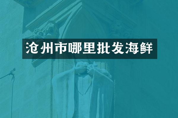 沧州市哪里批发海鲜