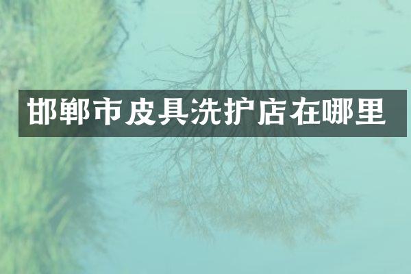 邯郸市皮具洗护店在哪里