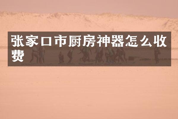 张家口市厨房神器怎么收费