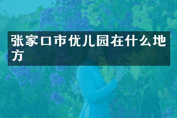 张家口市优儿园在什么地方