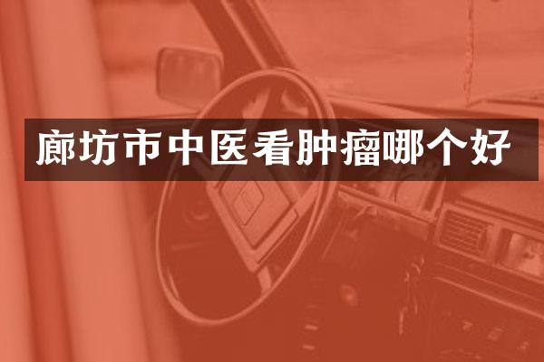 廊坊市中医看肿瘤哪个好