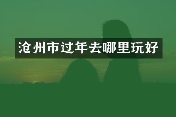 沧州市过年去哪里玩好