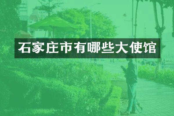 石家庄市有哪些大使馆