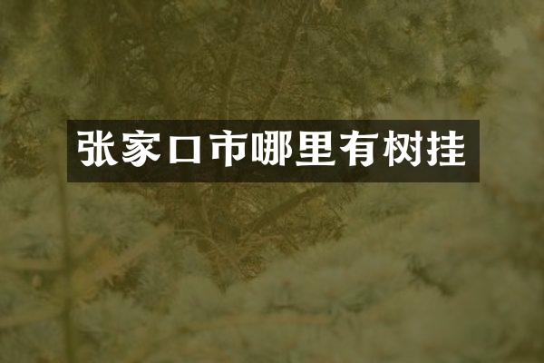 张家口市哪里有树挂