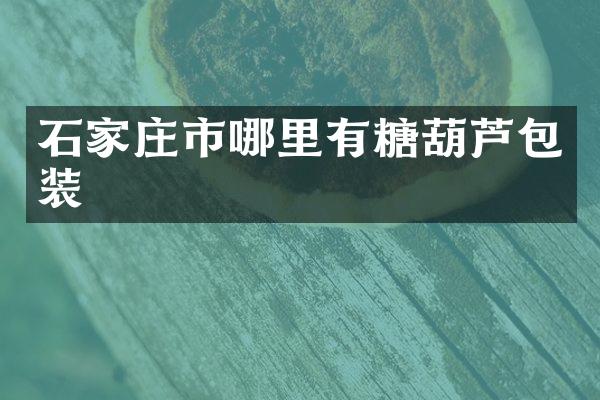 石家庄市哪里有糖葫芦包装