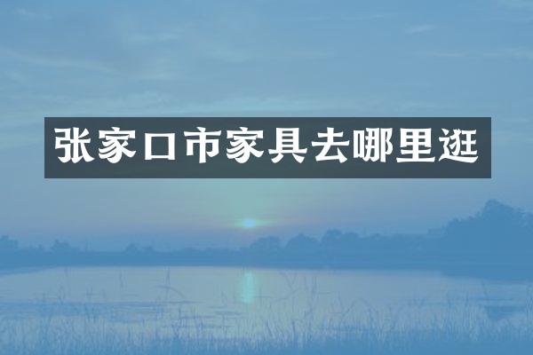 张家口市家具去哪里逛