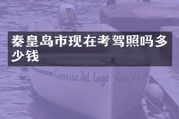 秦皇岛市现在考驾照吗多少钱
