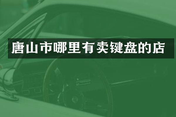 唐山市哪里有卖键盘的店