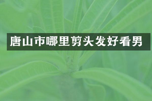 唐山市哪里剪头发好看男