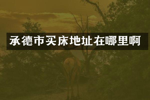 承德市买床地址在哪里啊