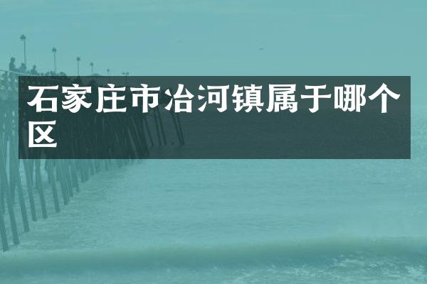 石家庄市冶河镇属于哪个区