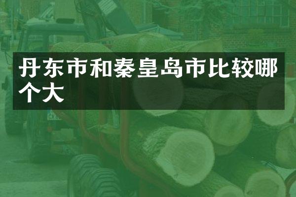 丹东市和秦皇岛市比较哪个大